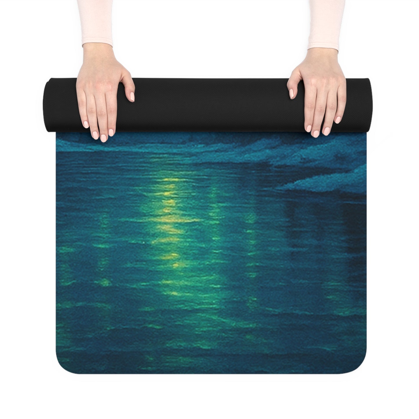 Northern Lights Rubber Yoga Mat