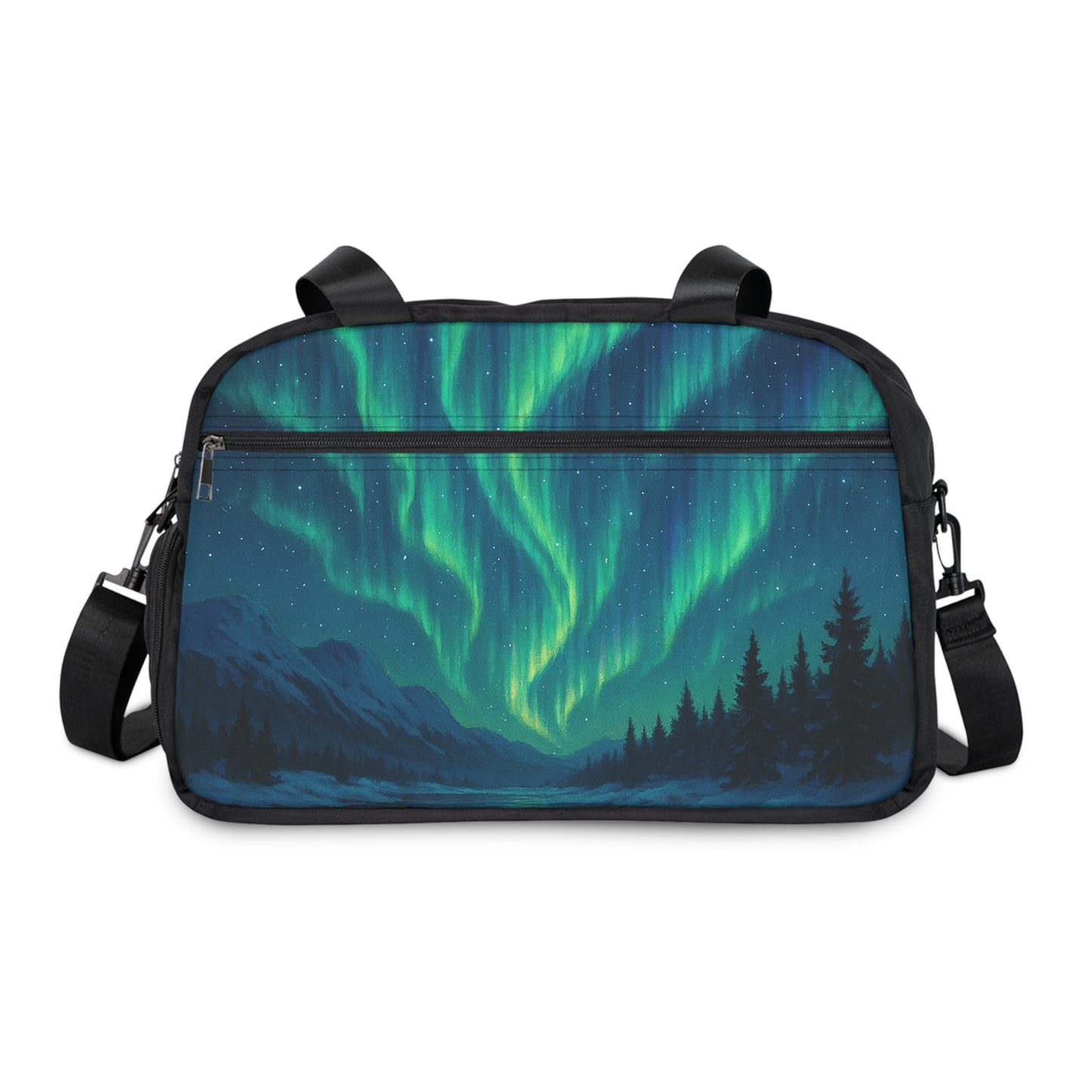 Aurora Fitness Handbag - Gym Tote, Overnight Bag, Travel Duffle, Workout Gear, Eco-Friendly Sports Bag