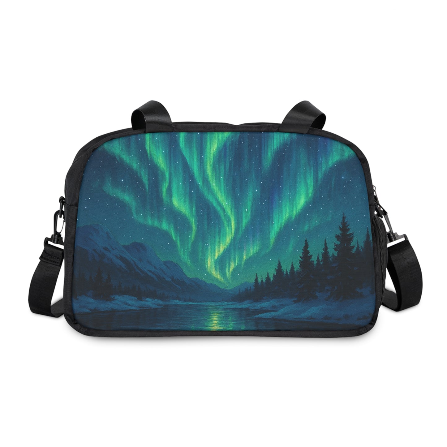 Aurora Fitness Handbag - Gym Tote, Overnight Bag, Travel Duffle, Workout Gear, Eco-Friendly Sports Bag