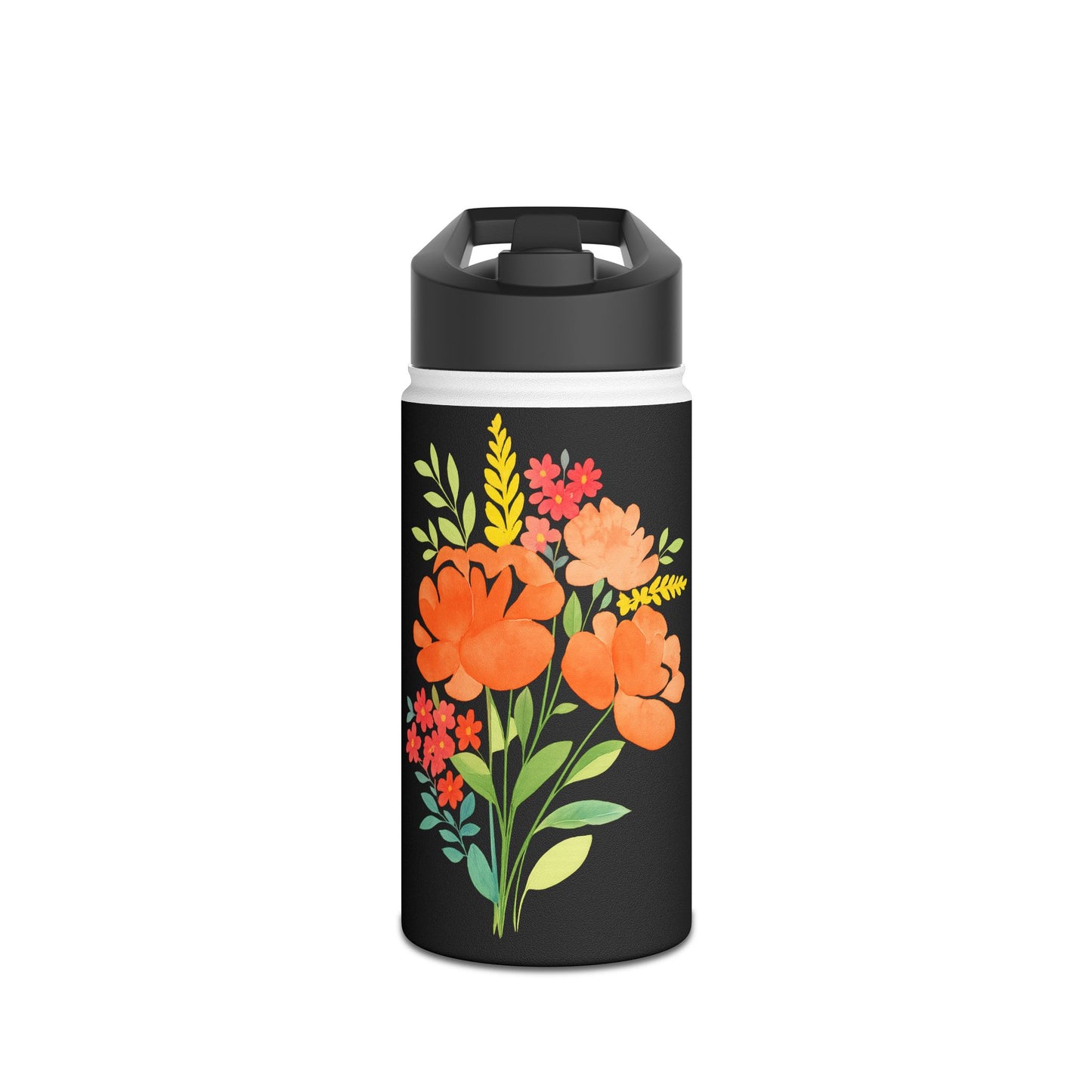 Stainless Steel Water Bottle, Standard Lid