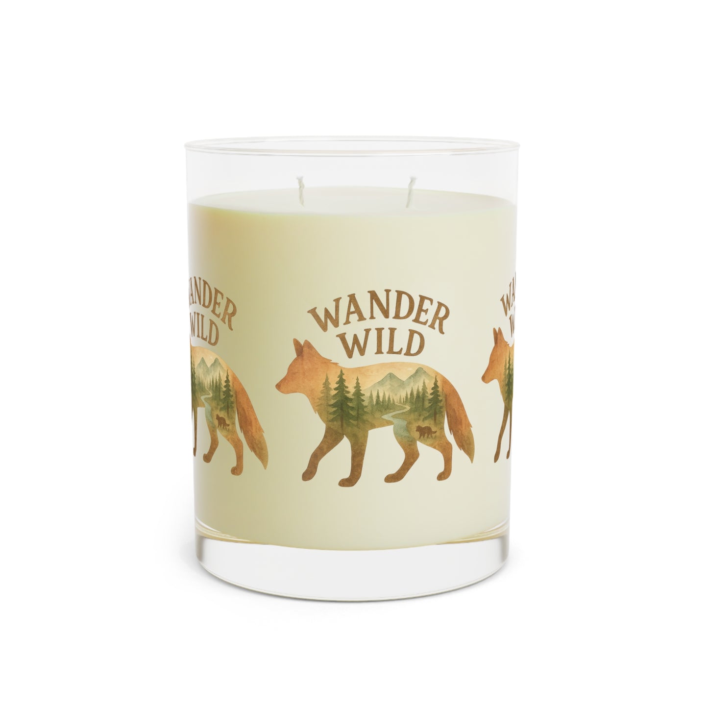 Wander Wild Scented Candle - Nature-Themed Aromatherapy for Relaxation, Home Decor, Gift for Nature Lovers, Eco-Friendly