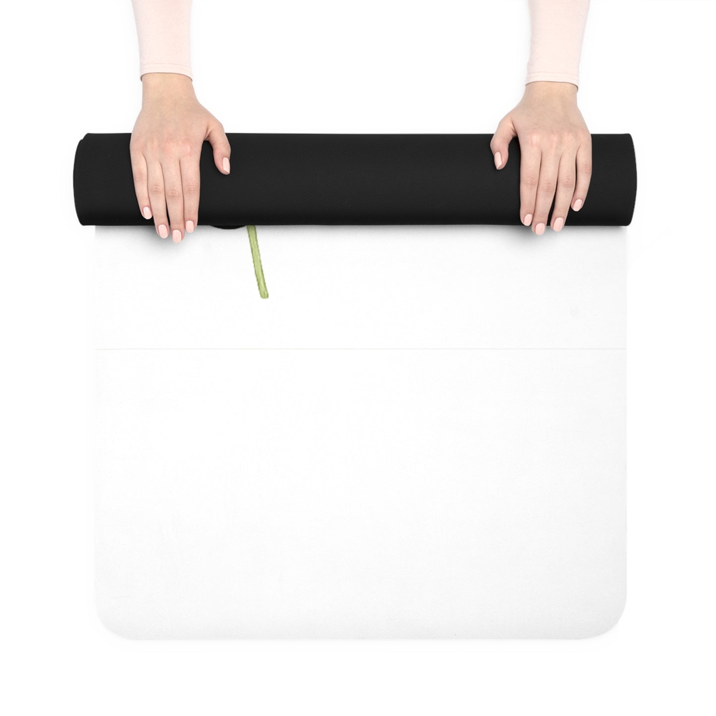 Personalized Floral Yoga Mat for Home, Gifts for Yoga Lovers, Fitness Mat, Custom Workout Mat, Spring Exercise Gear