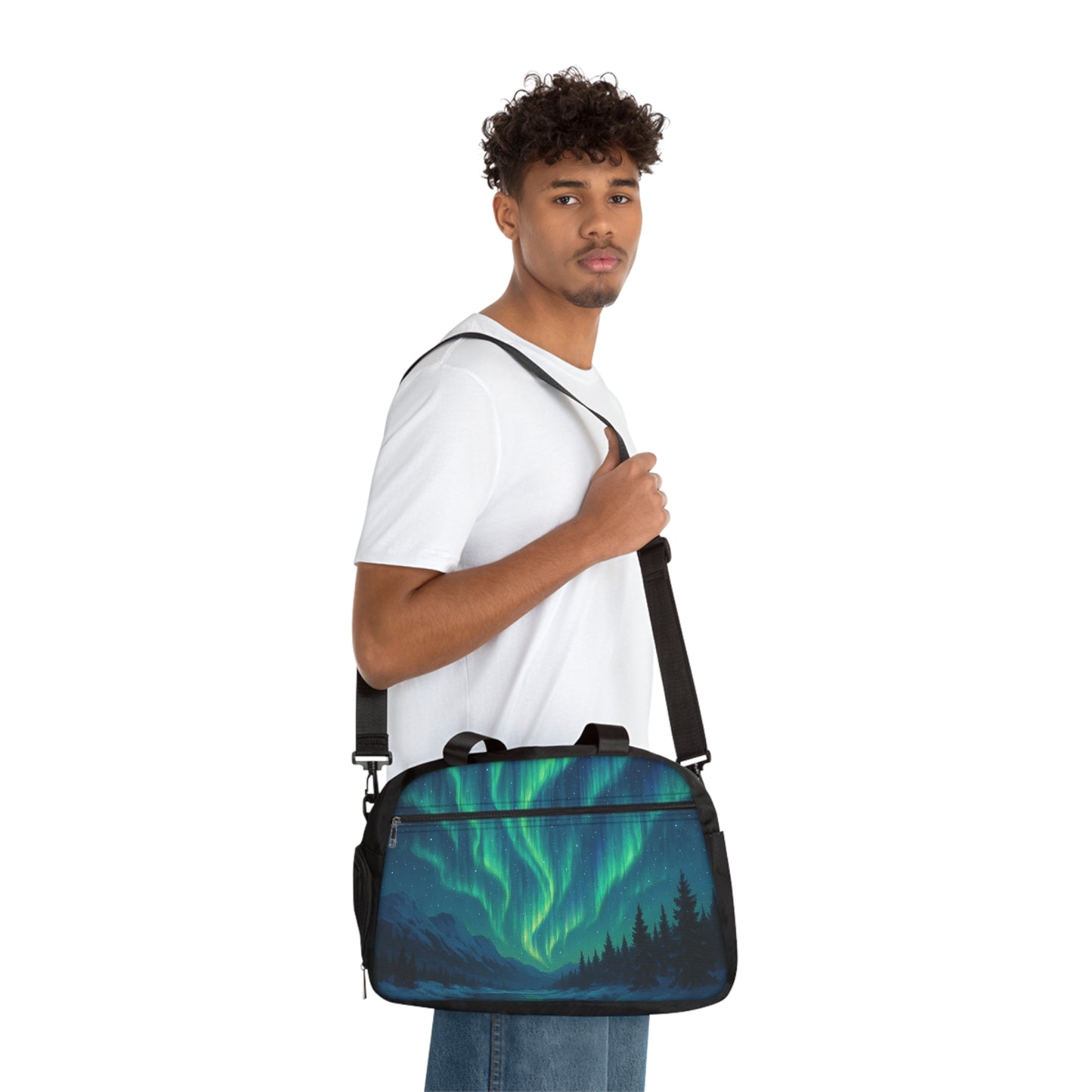 Aurora Fitness Handbag - Gym Tote, Overnight Bag, Travel Duffle, Workout Gear, Eco-Friendly Sports Bag