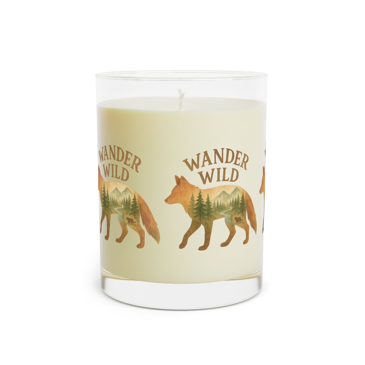 Wander Wild Scented Candle - Nature-Themed Aromatherapy for Relaxation, Home Decor, Gift for Nature Lovers, Eco-Friendly
