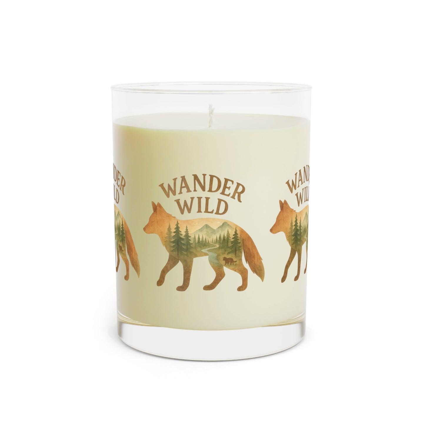 Wander Wild Scented Candle - Nature-Themed Aromatherapy for Relaxation, Home Decor, Gift for Nature Lovers, Eco-Friendly