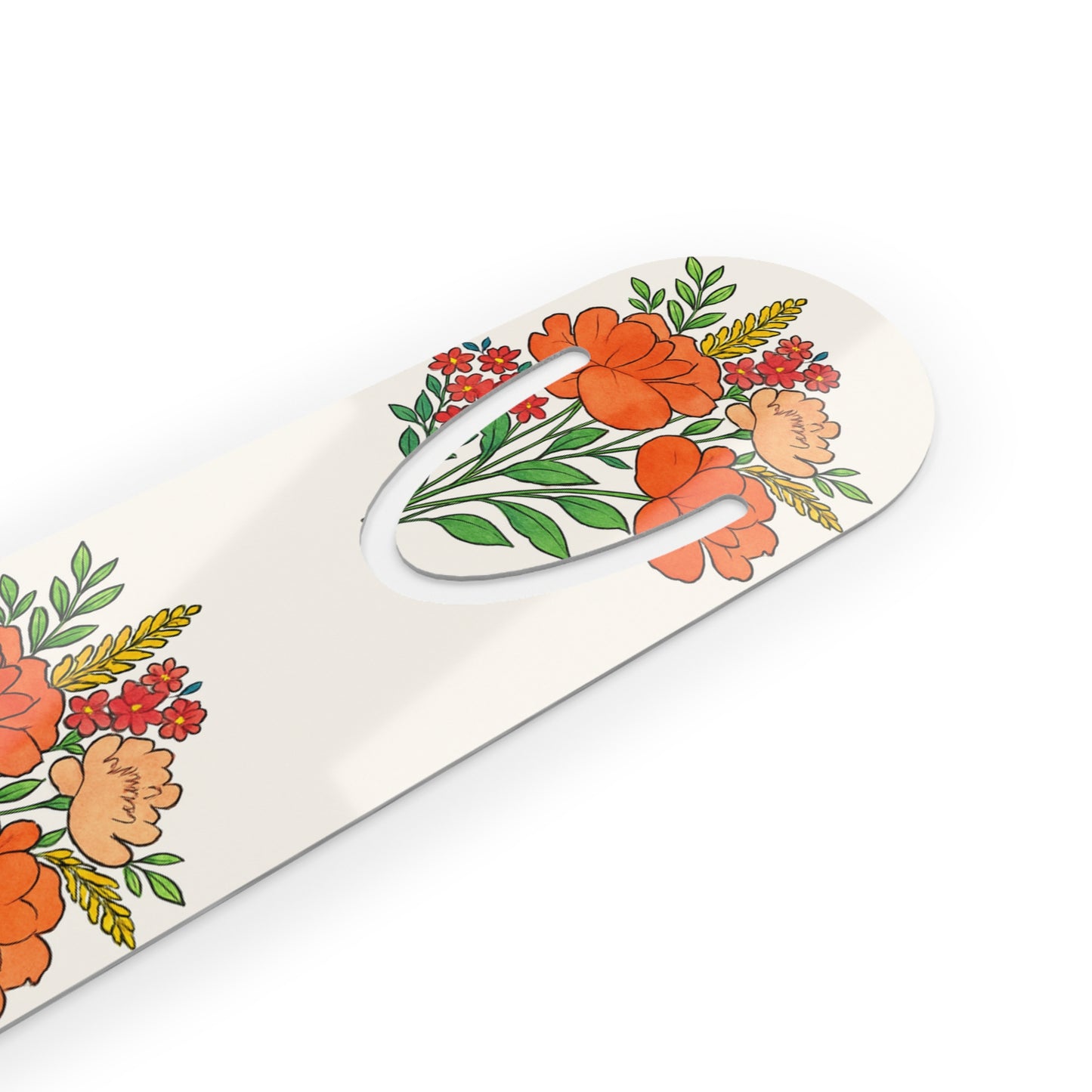 Floral Bookmark, Vintage Flower Bookmark, Reading Accessory, Teacher Gift, Book Lover Gift, Reading Journal Supplies