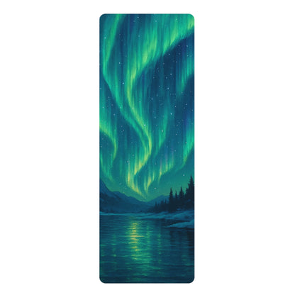 Northern Lights Rubber Yoga Mat