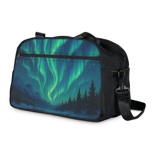 Aurora Fitness Handbag - Gym Tote, Overnight Bag, Travel Duffle, Workout Gear, Eco-Friendly Sports Bag
