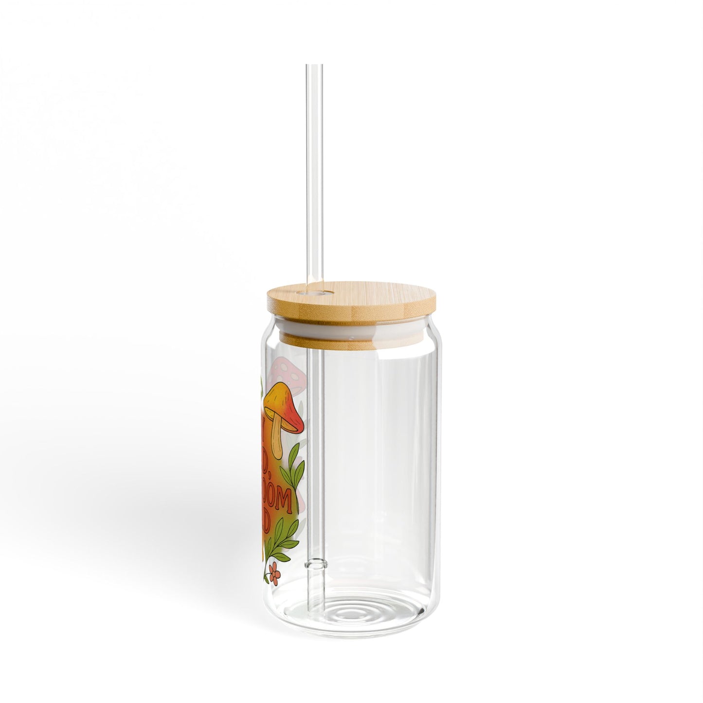 Stay Wild Mushroom Child Sipper Glass, 16oz - Perfect for Nature Lovers, Eco-Friendly Drinkware, Vibrant Mug for Gifts, Camping, and [...]