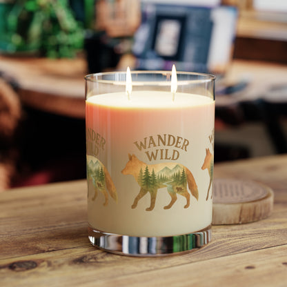 Wander Wild Scented Candle - Nature-Themed Aromatherapy for Relaxation, Home Decor, Gift for Nature Lovers, Eco-Friendly