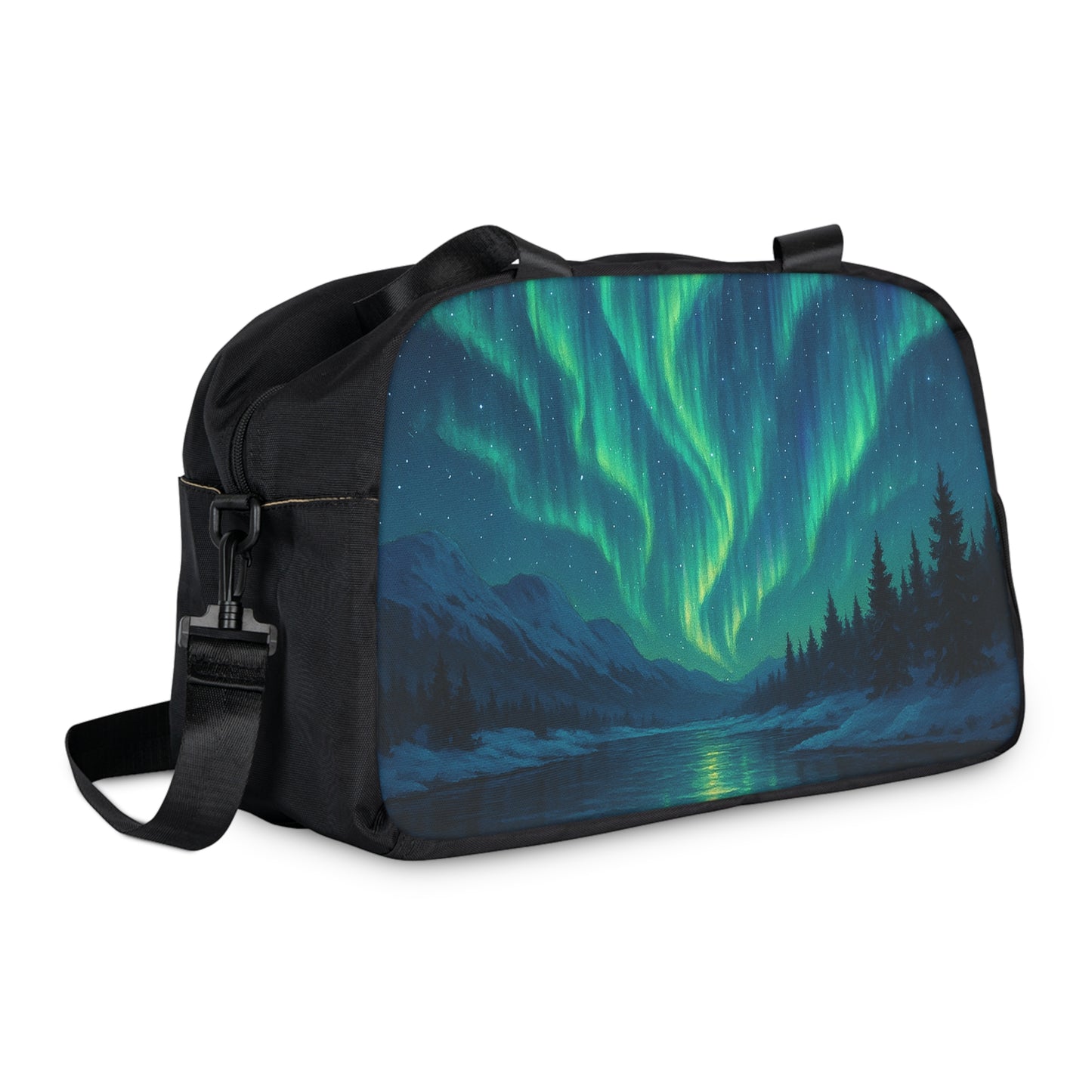 Aurora Fitness Handbag - Gym Tote, Overnight Bag, Travel Duffle, Workout Gear, Eco-Friendly Sports Bag